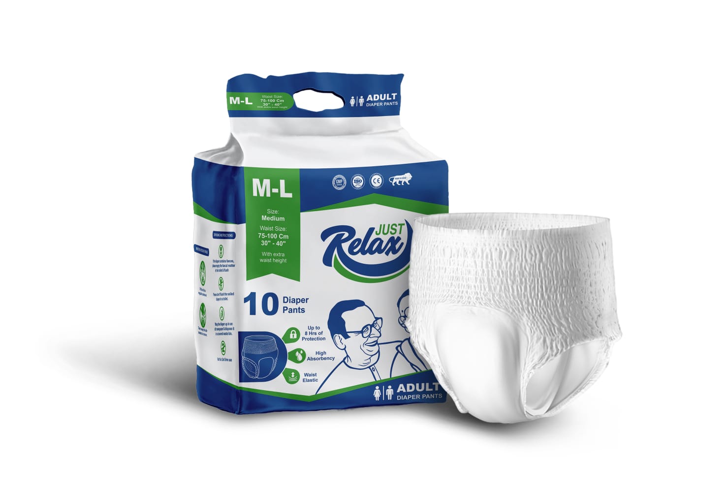 Adult Diaper Medium/L